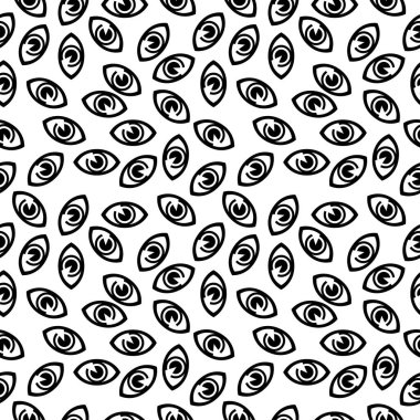 Eğik siyah bantlı kusursuz desen. Modern geometrik arkaplan. Kusursuz kare soyut desen. Siyah ve beyaz elementlerle arka plan elmas şekillerini tekrarla..