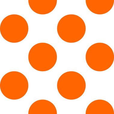 turuncu benekli desen. Tekstil ve duvar kağıtları için kusursuz arkaplan