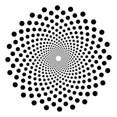 vektör soyut geometrik çember şekli.