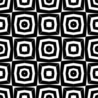 Kusursuz desen, siyah-beyaz renk çizimi. soyut arkaplan 