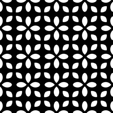 Soyut Siyah Beyaz Kusursuz desen. Kalın çizgili modern stil. Geometrik soyut arkaplan. Siyah ve beyaz şirin soyut geometrik şekil deseni. Kusursuz doğrusal desen. Kusursuz geometrik süsleme..