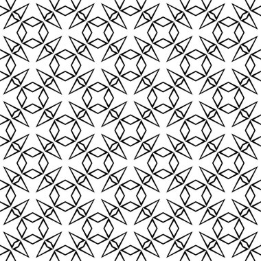 Eşkenar dörtgenli kusursuz desen. Geometrik desen.