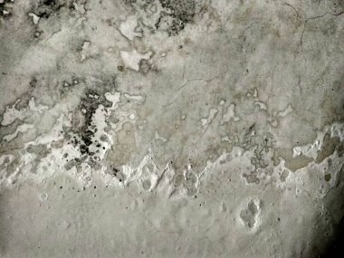 Eski gri beton duvar arkaplanının dokusu. 