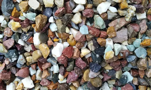 Bir sürü şekil değiştirilebilir taş içeren soyut arkaplan. 