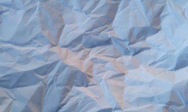 Buruşmuş kağıt arkaplan dokusu, soyut arkaplan 