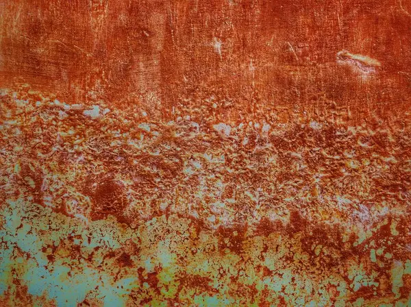 Metin için alanı olan paslı grunge arkaplanı