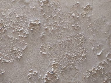 Soyut Karanlık Alçı Duvarı Kirli Çizilmiş Arkaplan. Peel Grey Stucco desenli eski duvar. Retro Vintage Eskimiş Eski Duvar Kağıdı. Çürümüş Çürük Kırık Kırık Duvar. Eski boyalı gri, lekeli, lekeli duvar. Lüks, grunge, grunge arkaplan..