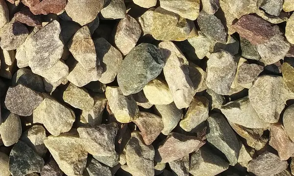 Bir sürü şekil değiştirilebilir taş içeren soyut arkaplan. 