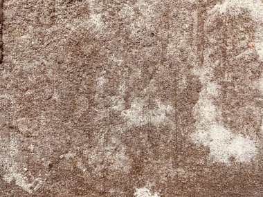 Solmuş grunge dokusuna sahip eski sıkıntılı arka plan tasarımı. Parşömen dokusu. Parşömen veya belge için cesur, çiçek desenli, eskimiş bir doku. Çizgilerin eski dokusu..