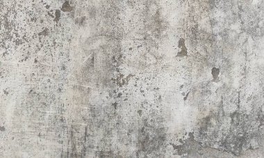 Soyut Karanlık Alçı Duvarı Kirli Çizilmiş Arkaplan. Peel Grey Stucco desenli eski duvar. Retro Vintage Eskimiş Eski Duvar Kağıdı. Çürümüş Çürük Kırık Kırık Duvar. Eski boyalı gri, lekeli, lekeli duvar. Lüks, grunge, grunge arkaplan..
