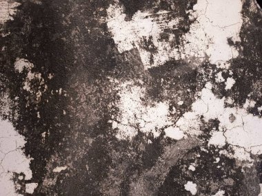 Soyut Sert ve Kirli Arkaplan Hint Duvarları. Eski, eski, eski, eski, eskimiş beton duvarlar. Sert desenler çatlamış. Soyut arkaplan için grunge desenli beton doku duvarı. Soyut zümrüt zümrüt zümrüt arka plan..