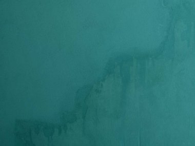 Teal Blue Grunge duvar dokusu eski boyanmış duvar dokusu arka plan, metalik fayans tasarımı, çok renkli rustik mermer halı. Tasarım için kopyalama alanı olan soyut Stucco dokusu. Güzel Duvar dekoru, yenileme. Sanat kaba tasarım afişi..