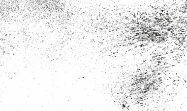 Grunge Siyah ve Beyaz Kentsel Vektör Doku Şablonu. Karanlık Dağınık Toz Örtüsü Tehlike Arkaplanı. Soyutlanması, çizilmesi, Gürültü ve Tahılla Eski Efekt Oluşturulması kolay. Paslanmış metalin sıkıntılı örtülü dokusu..
