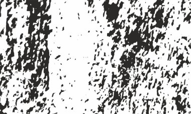 Grunge Siyah ve Beyaz Kentsel Vektör Doku Şablonu. Karanlık Dağınık Toz Örtüsü Tehlike Arkaplanı. Soyutlanması, çizilmesi, Gürültü ve Tahılla Eski Efekt Oluşturulması kolay. Paslanmış metalin sıkıntılı örtülü dokusu..