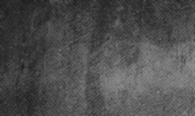 Grunge gerçek organik vintage vektör mürekkep izi arka planı. Yarı tonda solmuş gradyan doku. Grunge yarım ton arkaplan. Beyaz ve siyah kum gürültüsü duvar kağıdı. Retro pikilasyon vektörü. İnce yarım tonlu kentsel doku vektörü..