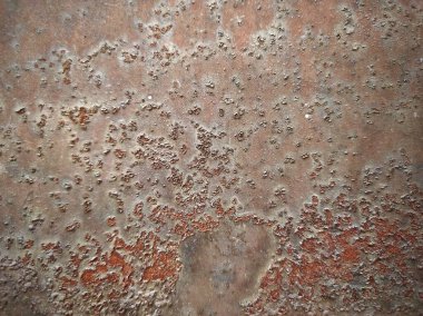 Çizik ve çatlaklarla metal doku