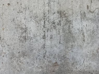 Nötr ton sıva kabuğu duvar dokusu arka planı. Yıpranmış, yıpranmış, sorunlu, dikişsiz desen. Eski gri bir duvarda boya soyuluyor. Arkaplan ve duvar kağıdı için soyuluyor..