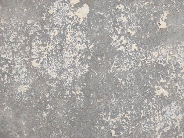 Eski, eskimiş beton duvar, köhne taş zemin, çatlak döşeme, hasarlı döşeme, eski deri döşeme boyası, eski çatlak boyayla kaplı duvar..