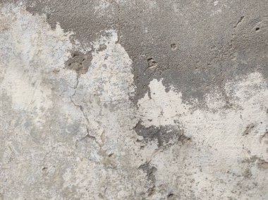 Arka plan için eski beton duvarın soyulmuş dokusu somutlaştırılmış. Sert ve Kirli Soyulmuş Grunge Arka plan dokusu, Kirli Su Sıçratma Duvarı, Soyut Sıçrama Sanatı. Arkaplan için beton duvar rengi. Çizik ve çatlaklarla eski grunge desenleri..