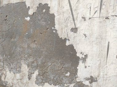 Arka plan için eski beton duvarın soyulmuş dokusu somutlaştırılmış. Sert ve Kirli Soyulmuş Grunge Arka plan dokusu, Kirli Su Sıçratma Duvarı, Soyut Sıçrama Sanatı. Arkaplan için beton duvar rengi. Çizik ve çatlaklarla eski grunge desenleri..