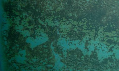 Yeşil duvar dokusu arkaplanı 