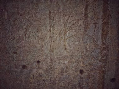 Eski paslı metal yüzey, kahverengi doku arkaplanı