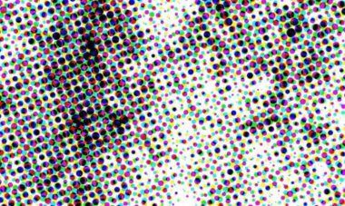 Noktalı modern soyut arkaplan. Duvar kağıdı için yaratıcı efekt tasarımı 