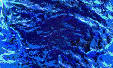 Mavi grunge duvar arka plan veya doku