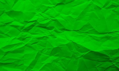 Yeşil buruşuk kağıt arka plan dokusu 