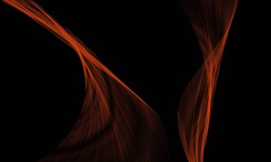 Tütsü dumanı lekeli soyut zemin. Siyah arkaplan üzerinde şeffaf dumanlı tütsü kokusu ve aromatik renkli tütsü. Taranmış Soyut Arkaplan. Fırça darbeli resim.