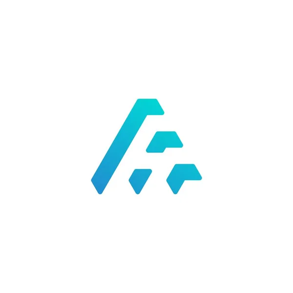 Letter Logo Design Creatief Modern Letters Icoon Vector Illustratie — Stockvector