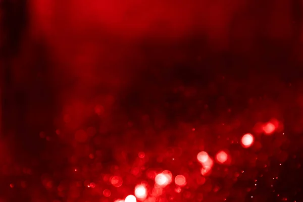 Červená Třešeň Gradient Defocus Bokeh Třpytí Pozadí Nápad Tapetu Vánoční — Stock fotografie
