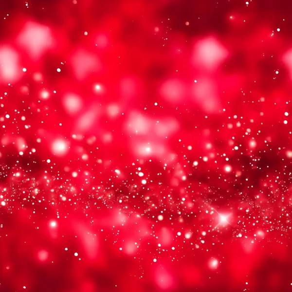 stock image Abstract red  bokeh glitter on snow  winter wallpaper background. Ideas for Christmas theme, template,wedding ceremony theme, card, web banner or more use.