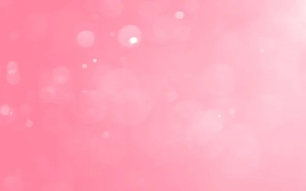 stock image Valentine's soft pink light bokeh glitter magic background.