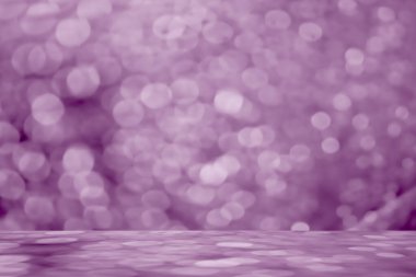 Magic pink purple bokeh light glitter background. Idea for wallpaper, template, card, christmas theme, mother's day etc.,