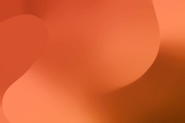 Dalga dinamik soyut arkaplanda turuncu kahverengi.