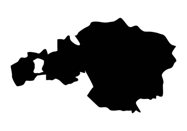 Ikona Prowincji Vizcaya Kolorze Czarnym — Wektor stockowy