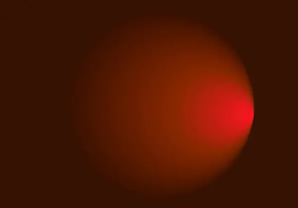 Radialer Schwarz Roter Hintergrund Mit Licht Nach Rechts Licht Ende — Stockvektor