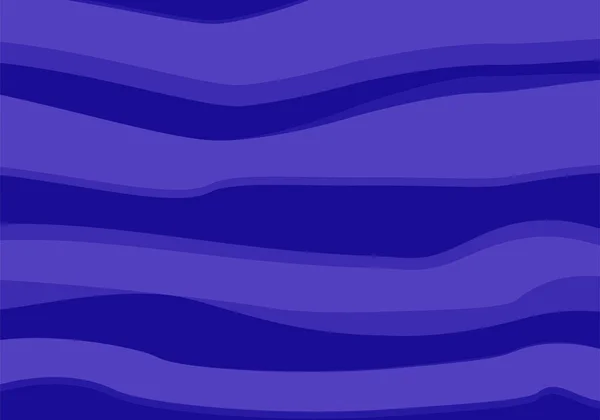 Blauer Hintergrund Mit Horizontalen Streifen — Stockvektor