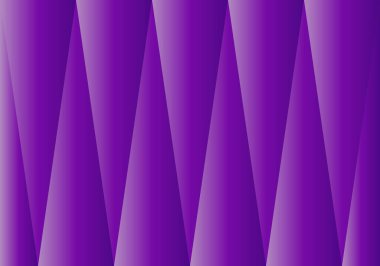 Mor ya da menekşe içine yerleştirilmiş konilerin örtülü arka planı