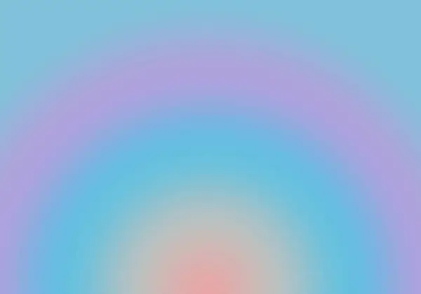 İdeal bir dünya. Mavi, mor, pembe ve soluk turuncu fantezi. Pastel tonlarda eş merkezli daire