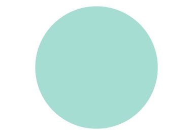 Beyaz arkaplanda pastel yeşil çemberli arkaplan