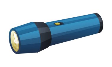 el feneri vektör illüstrasyon izole beyaz zemin üzerine