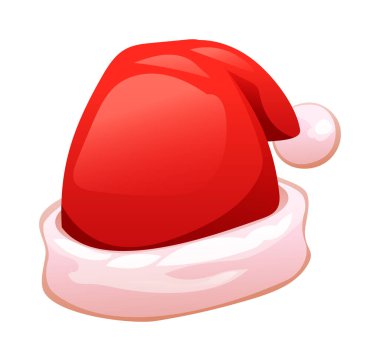 Noel Baba şapka vektör çizimi