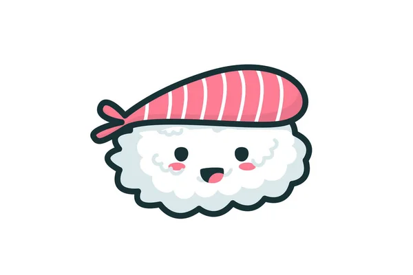Cute Sushi Vector Illustration Eps Jpg — 图库矢量图片