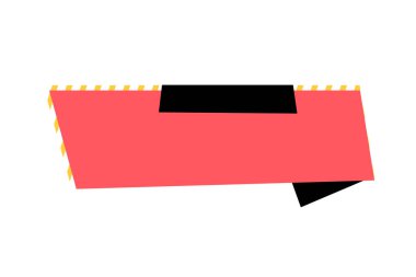 Metin Kutusu Vektör İllüstrasyonu