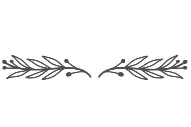 Çiçek bölücü vektör çizimi