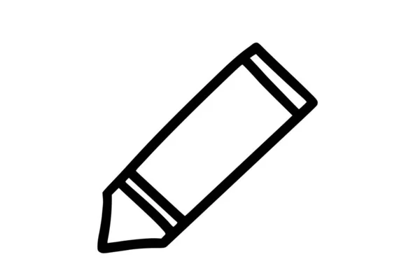 Obrázek Ikony Ručně Kreslené Čáry — Stockový vektor