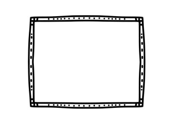 El çizimi klasik çerçeve çizimi