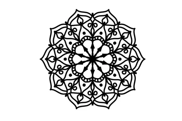 Mandala Ilustración Diseño Arte — Vector de stock
